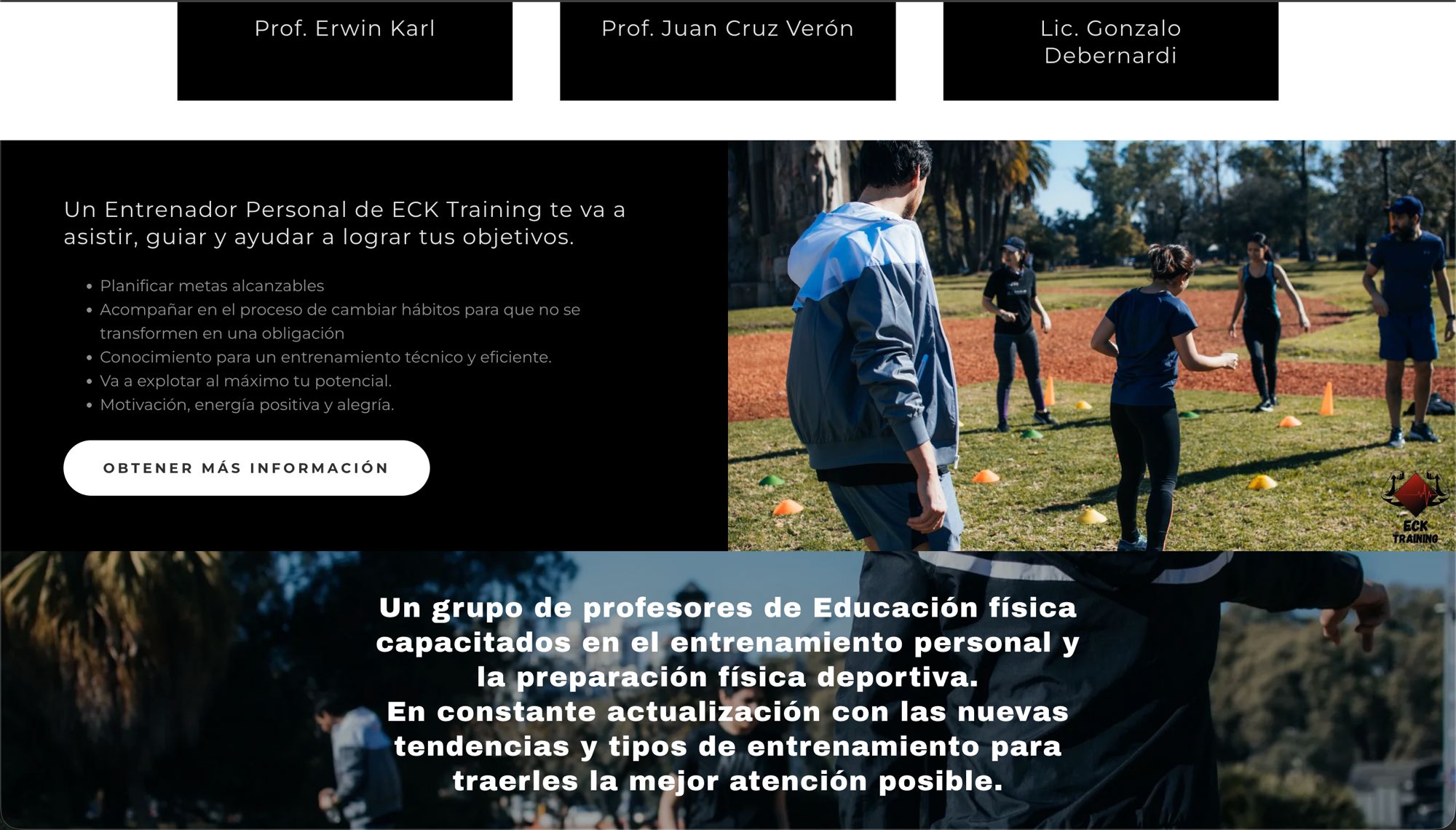 ECK Training · vista 2